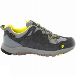 Jack Wolfskin Mens Rocksand Texapore Low Shoe Flashing Green